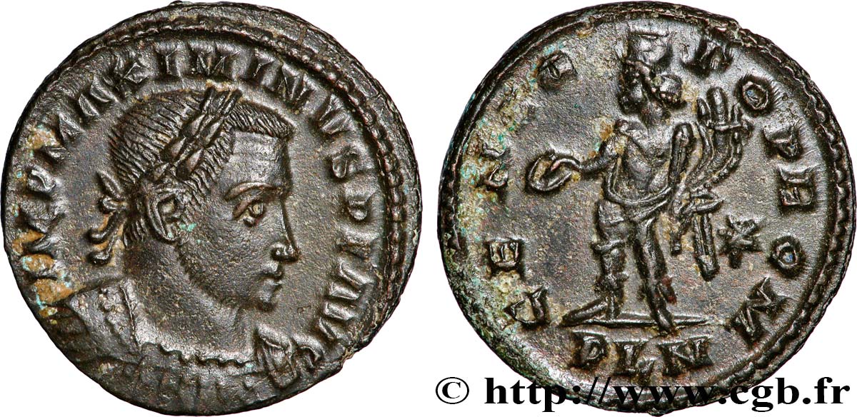 MAXIMINUS II  Follis ou nummus AU