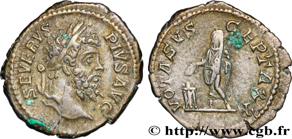 SEPTIMIUS SEVERUS Denier AU