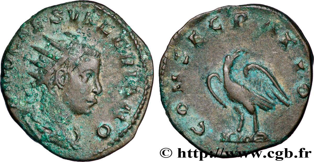 VALERIAN II Antoninien AU/XF