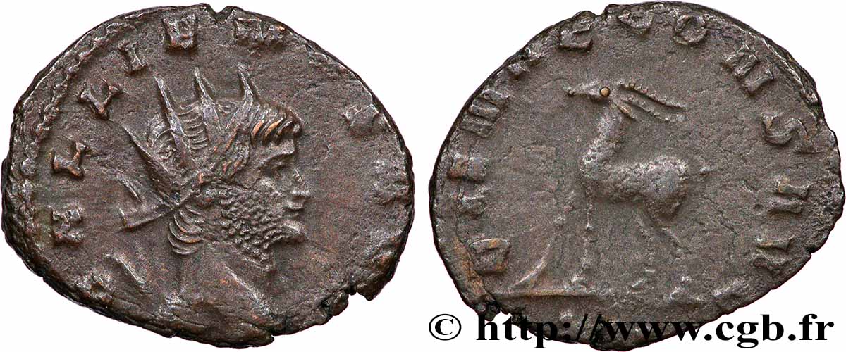 GALLIENUS Antoninien AU/XF