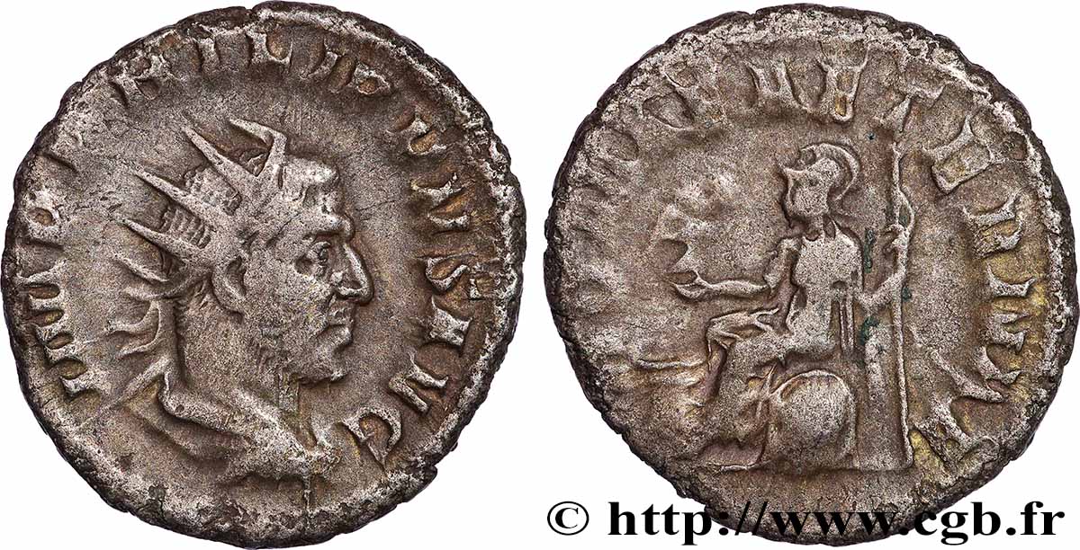 PHILIPPE Ier L&nbsp;ARABE Antoninien TTB