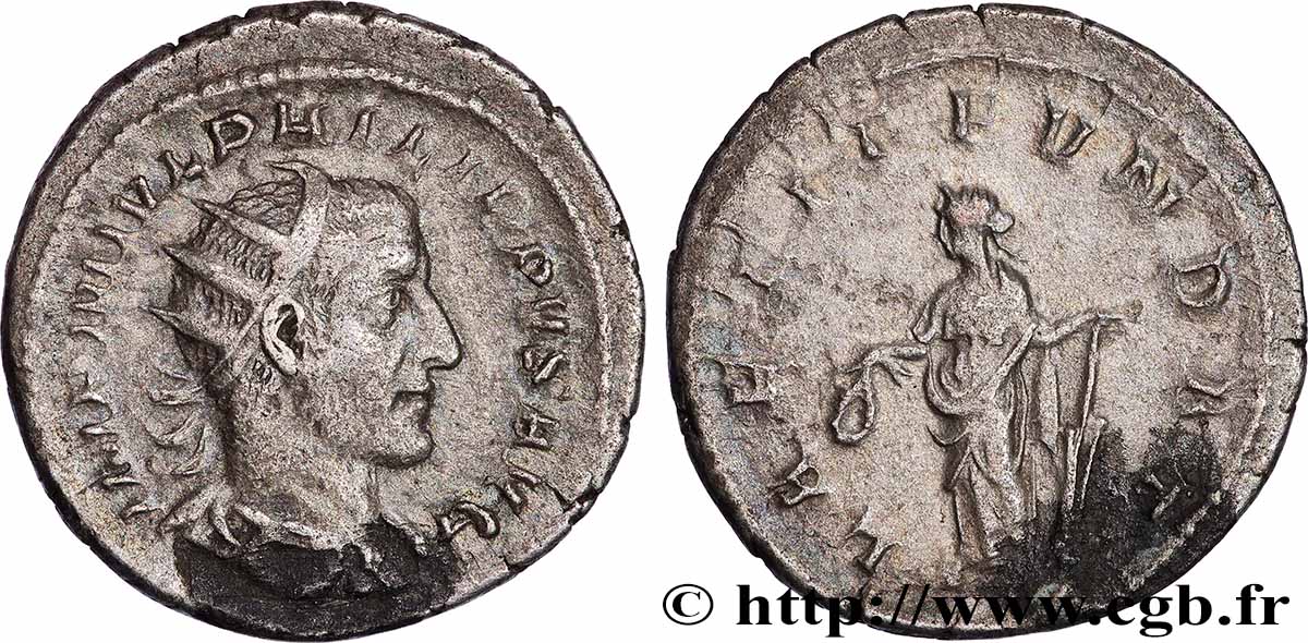 PHILIPPE Ier L&nbsp;ARABE Antoninien TTB