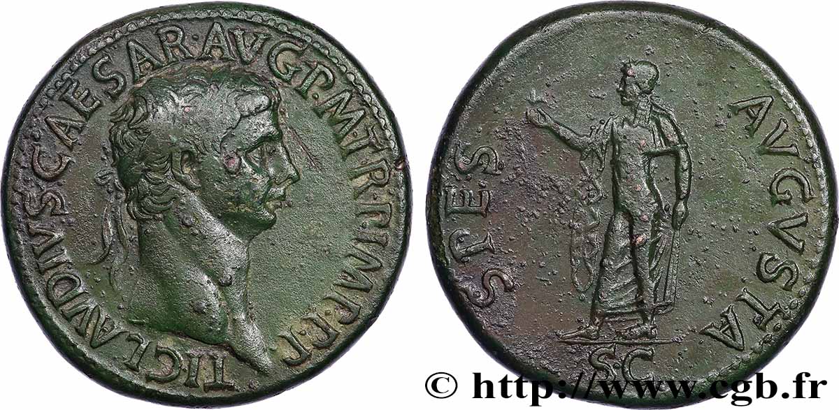 CLAUDIO Sesterce MBC