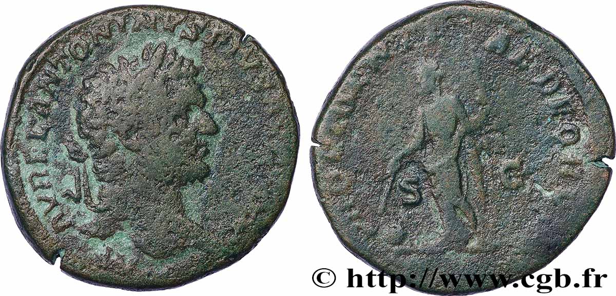 CARACALLA Sesterce BC+