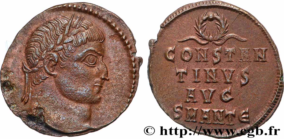 CONSTANTINE I THE GREAT demi-centenionalis ou demi-nummus AU
