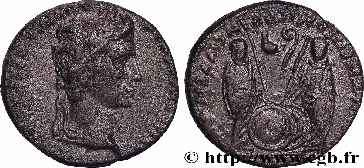 AUGUSTUS, CAIUS und LUCIUS Denier SS