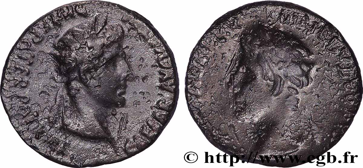 AUGUSTUS, CAIUS und LUCIUS Denier SS