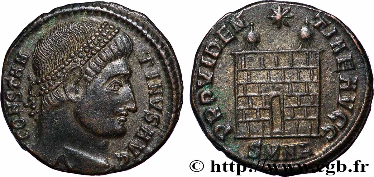 CONSTANTINUS I DER GROßE Centenionalis ou nummus fVZ