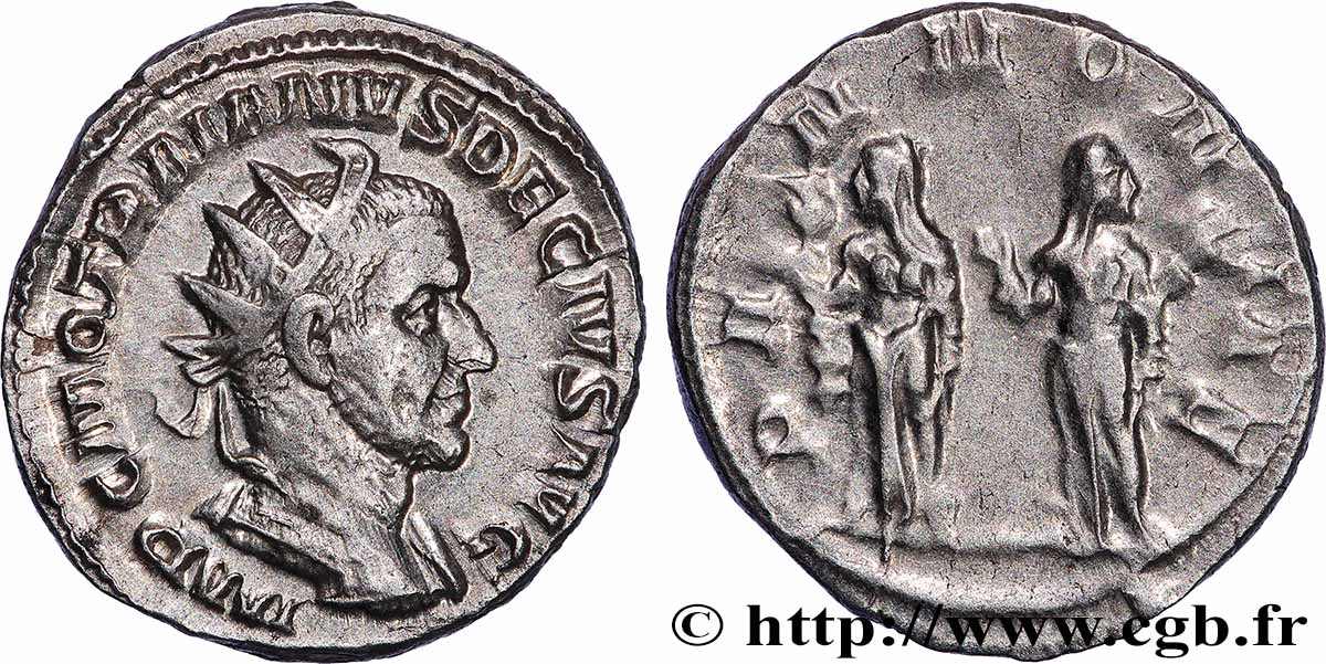 TRAJAN DECIUS Antoninien AU/AU