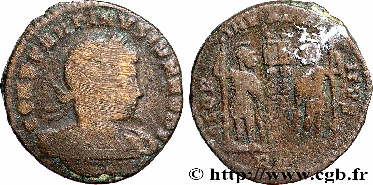 CONSTANTINUS II Centenionalis ou nummus S