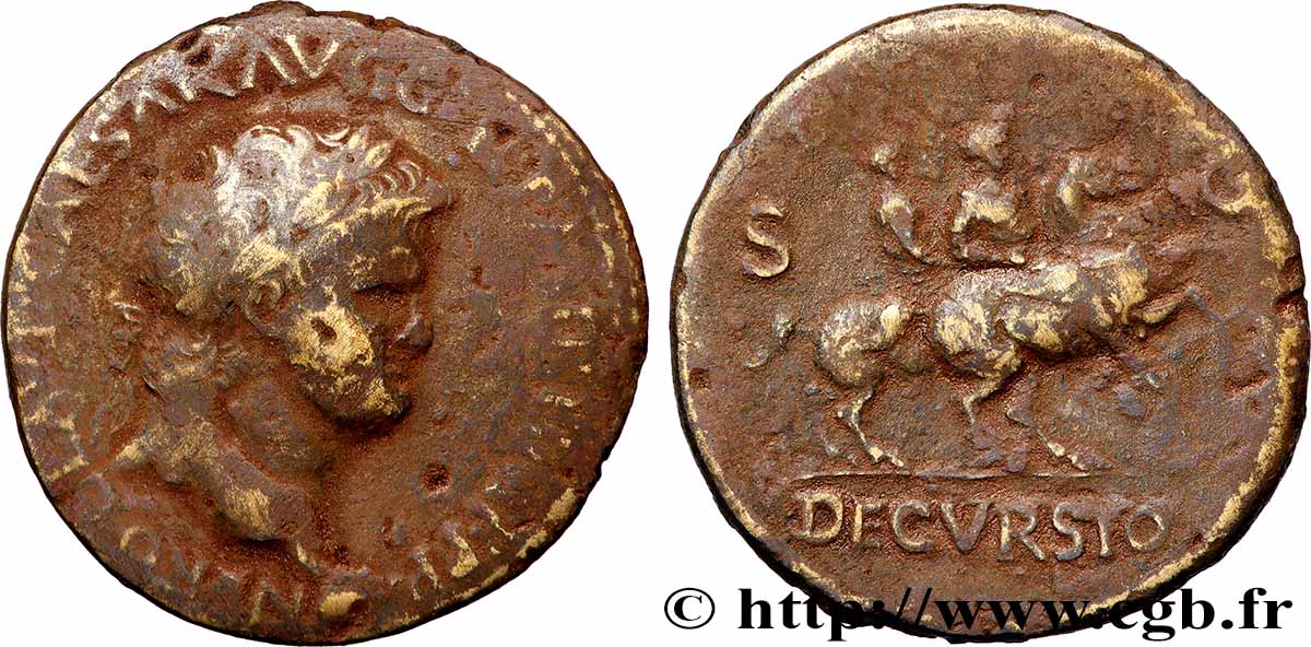 NERO Sesterce fSS
