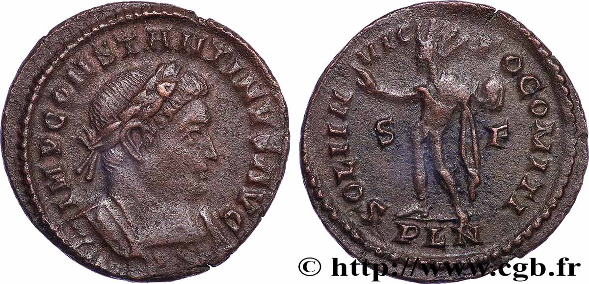 CONSTANTIN Ier LE GRAND Follis ou nummus TTB
