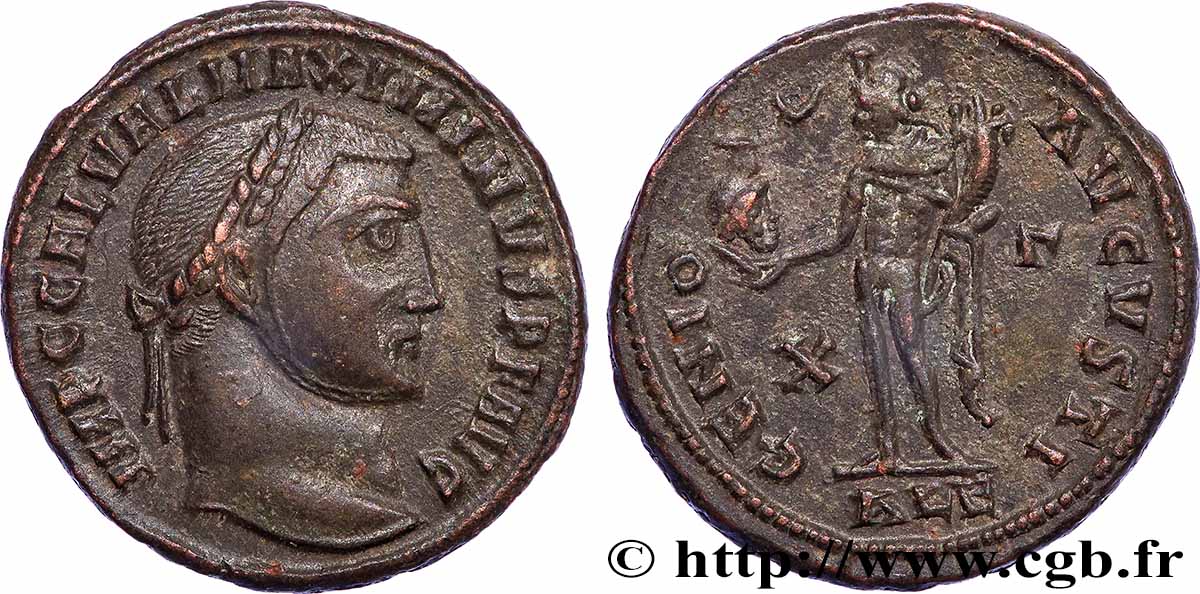 MAXIMINUS II  Follis ou nummus AU