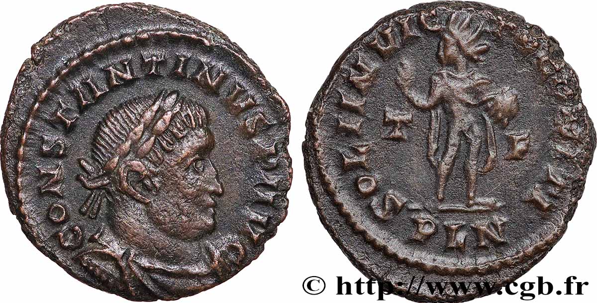 CONSTANTIN Ier LE GRAND Follis ou nummus TTB+