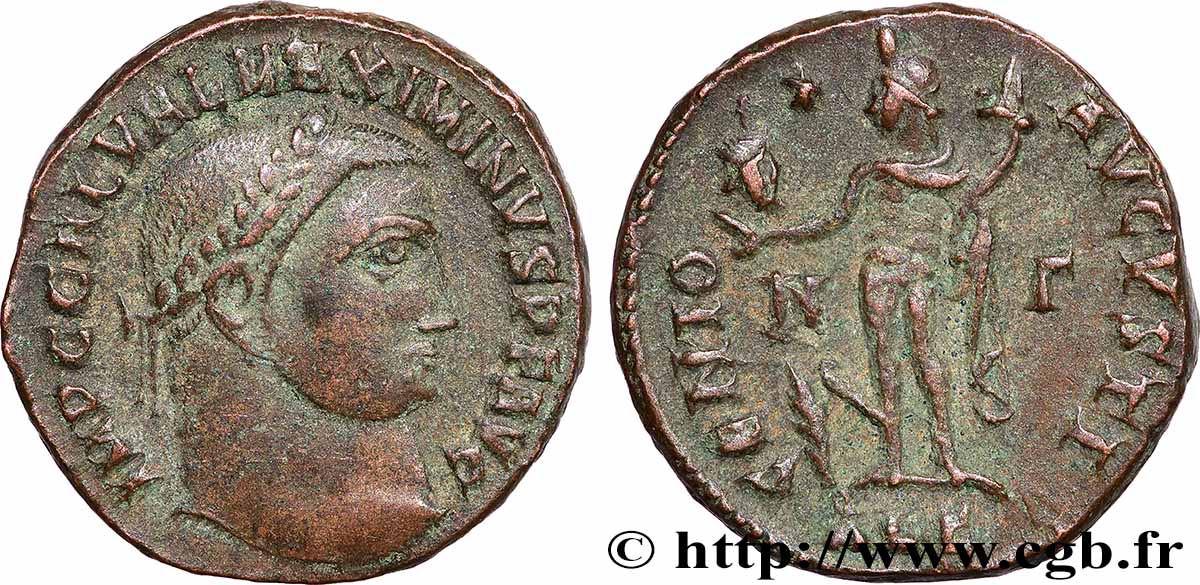 MAXIMIN II DAIA Follis ou nummus TTB