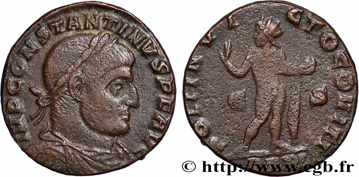 CONSTANTIN Ier LE GRAND Follis ou nummus TTB