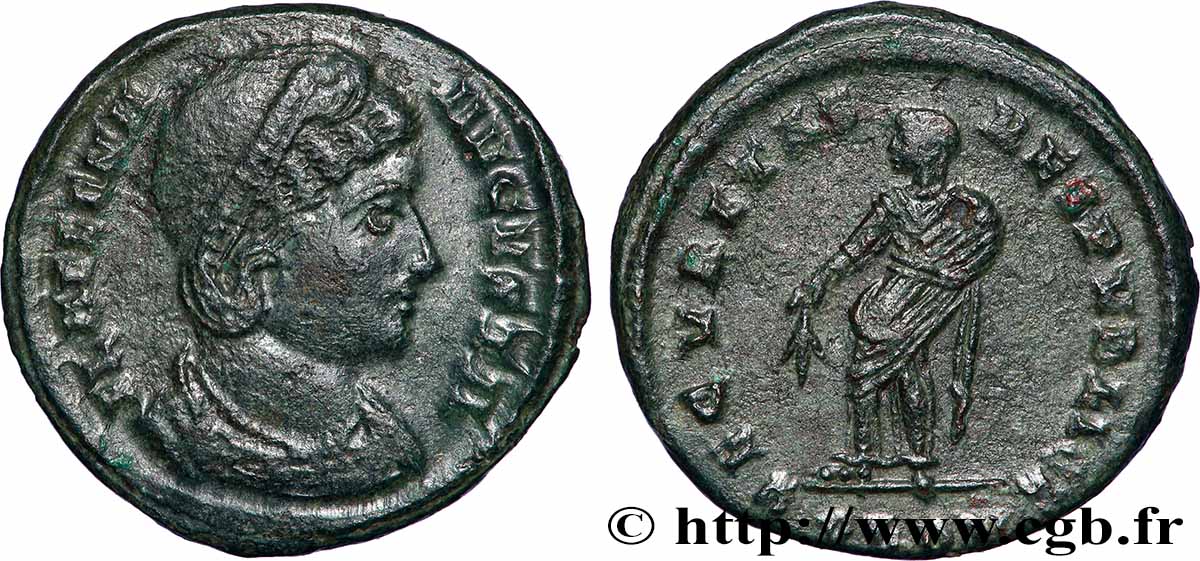 HÉLÈNE Centenionalis ou nummus TTB+