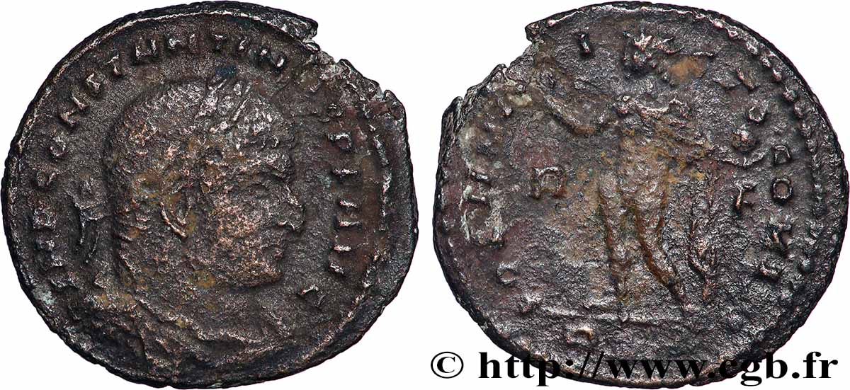 CONSTANTINE I THE GREAT Follis ou nummus VF