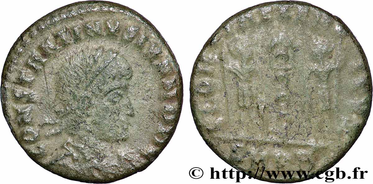 CONSTANTINUS II Centenionalis ou nummus fSS