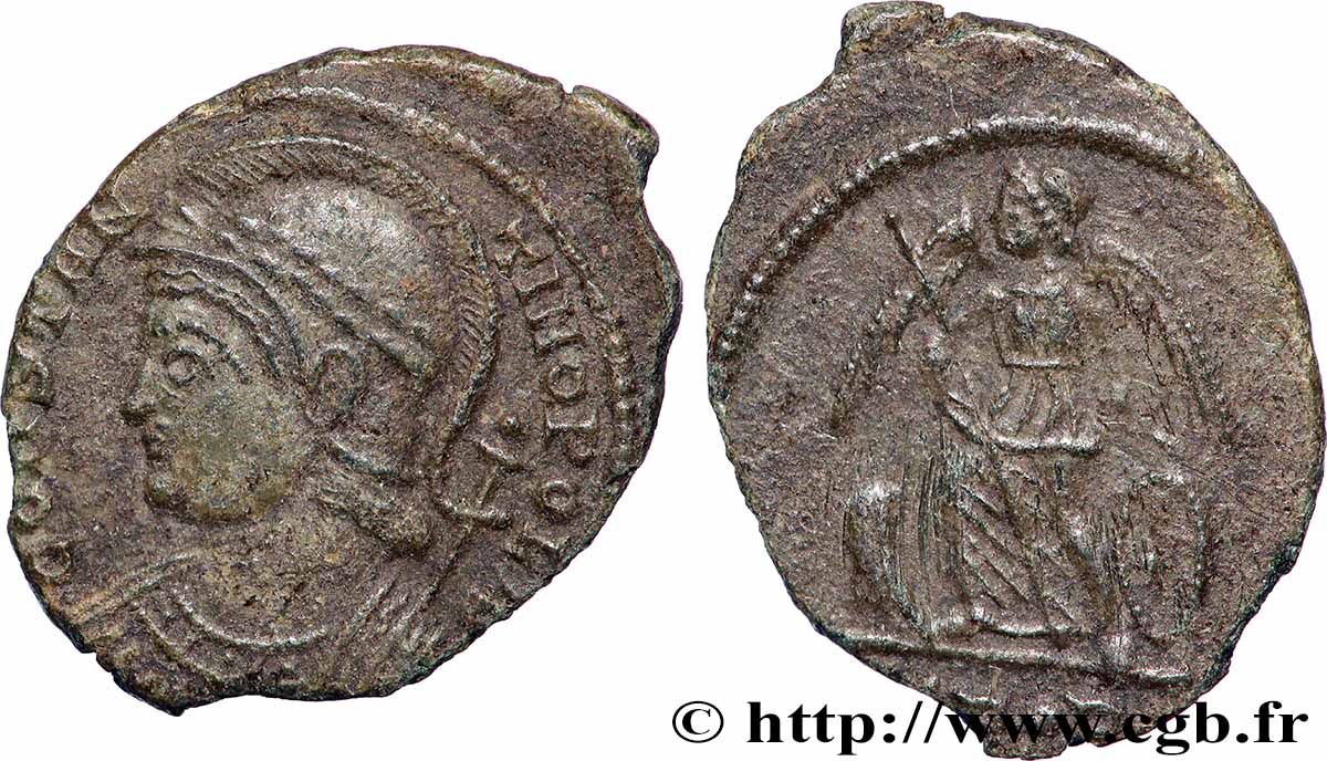 CONSTANTINOPEL Centenionalis ou nummus fVZ