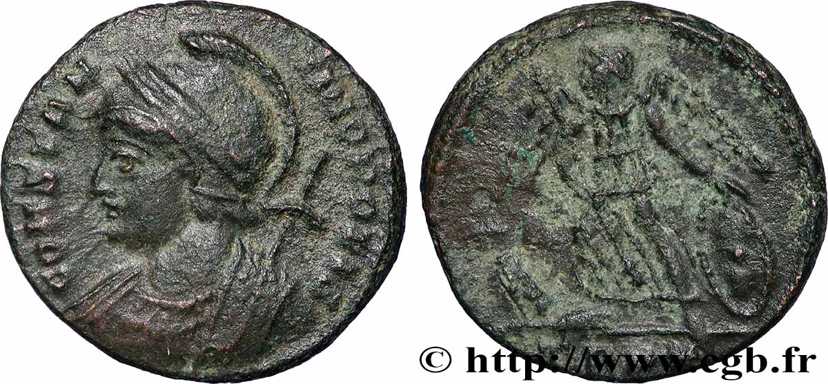 CONSTANTINOPEL Centenionalis ou nummus SS