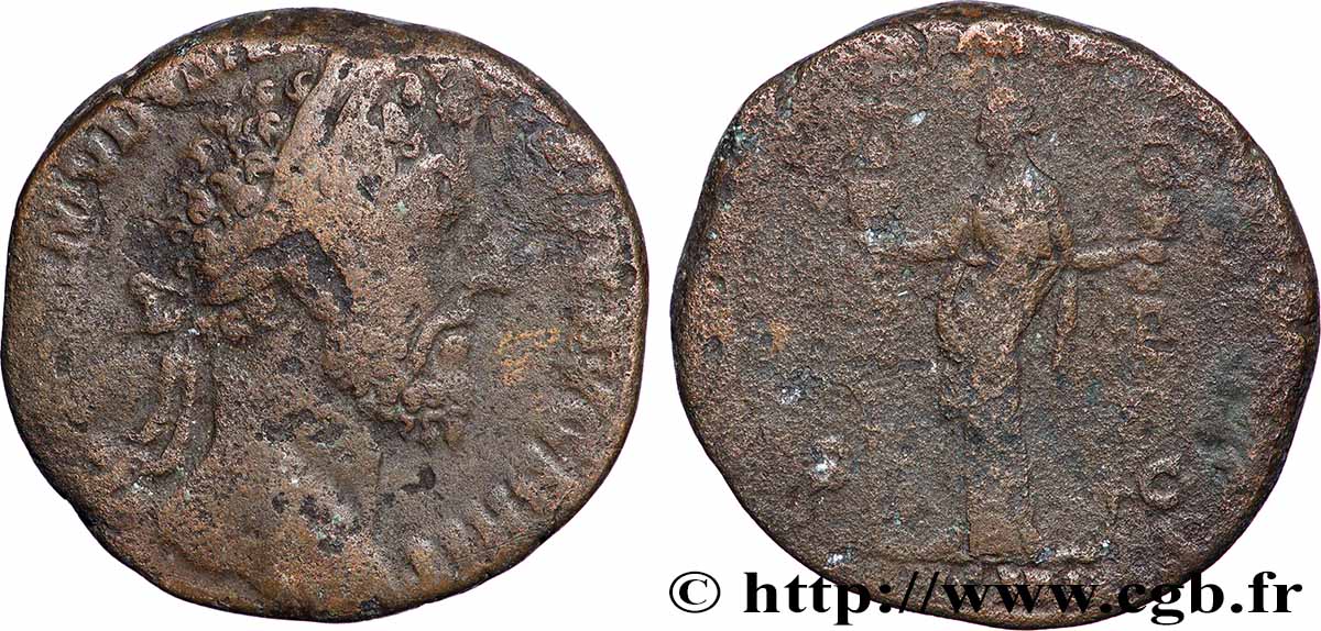 COMMODUS Sesterce fSS/S