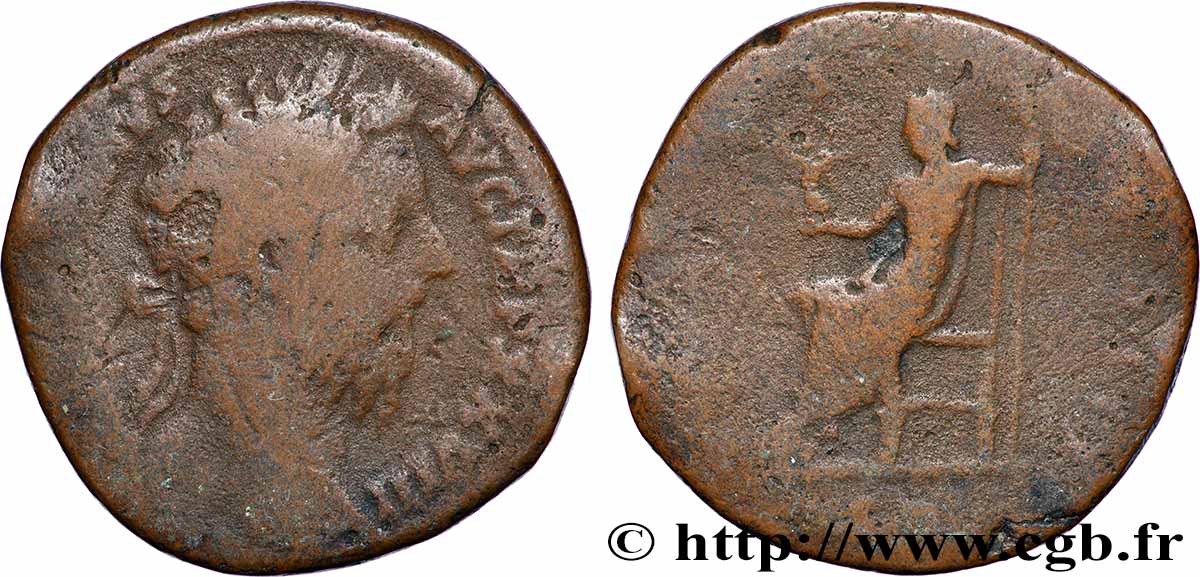MARCUS AURELIUS Sesterce S