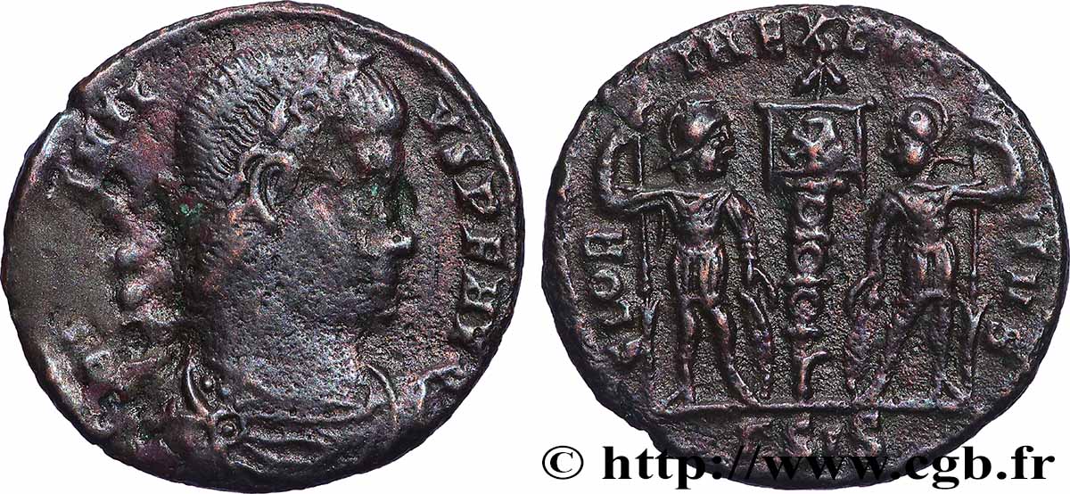 CONSTANTIUS II Centenionalis ou nummus SS/fVZ