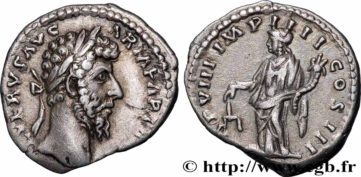 LUCIUS VERUS Denier AU