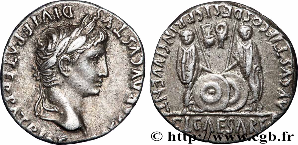 AUGUSTO, CAIO e LUCIO Denier q.SPL