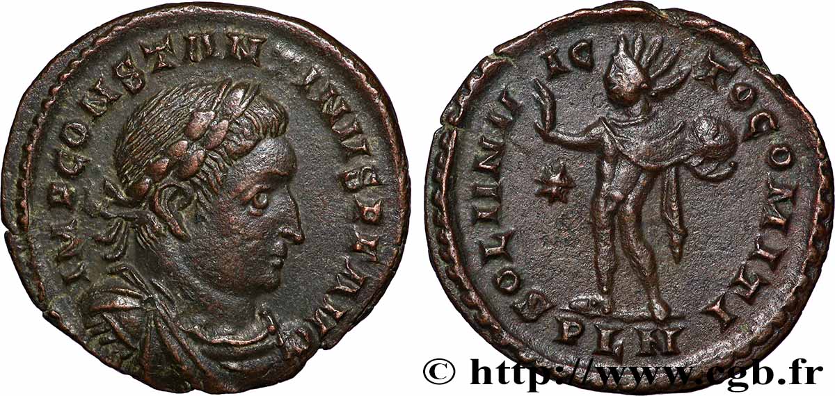 CONSTANTIN Ier LE GRAND Follis ou nummus TTB+