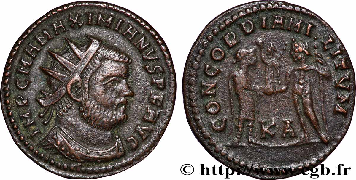 MAXIMIEN HERCULE Pseudo ou néo-aurelianus TTB+