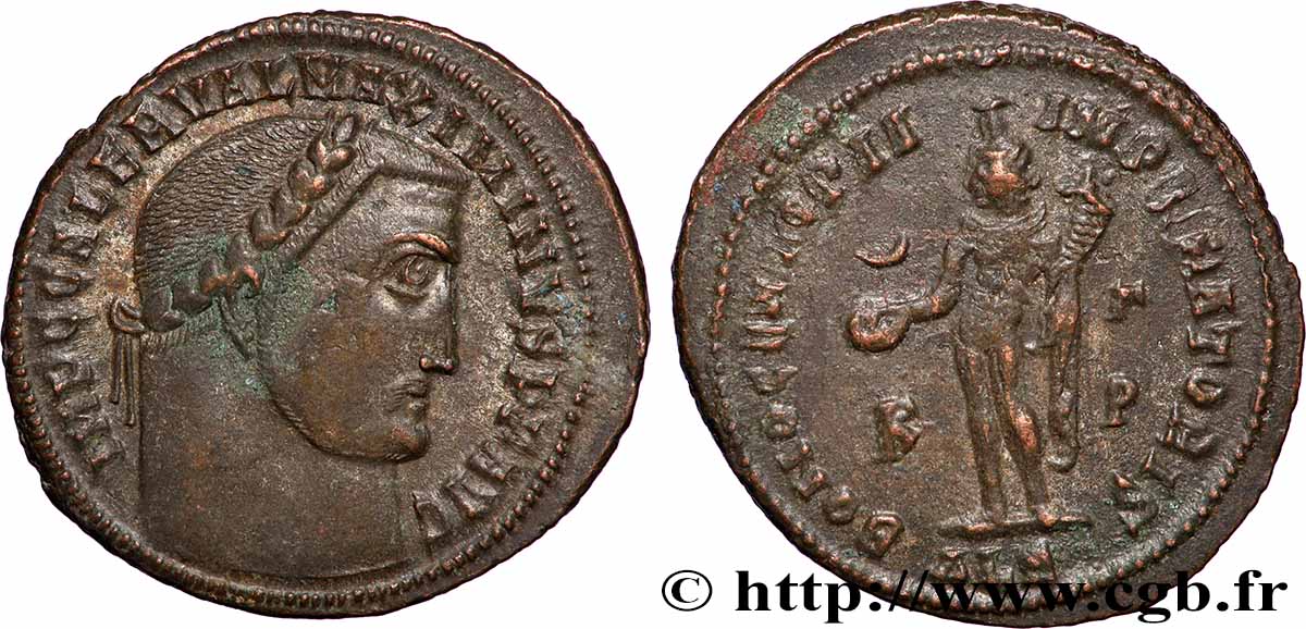 MAXIMIN II DAIA Follis ou nummus TTB+/TTB