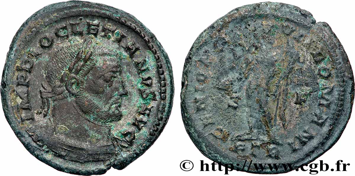 DIOCLEZIANO Follis ou nummus BB/q.BB
