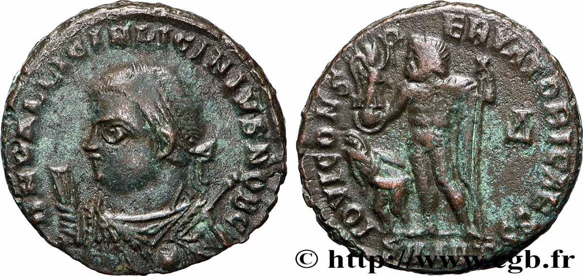 LICINIUS II Centenionalis ou nummus TTB+