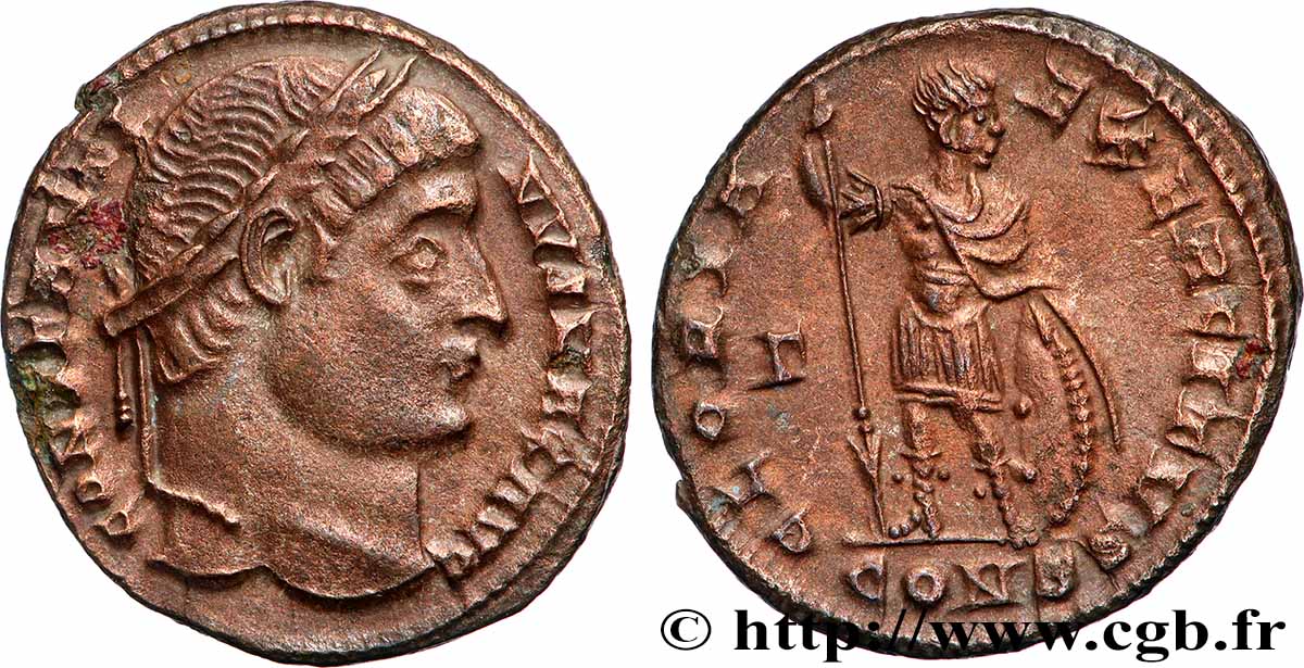 CONSTANTINE I THE GREAT Centenionalis ou nummus AU