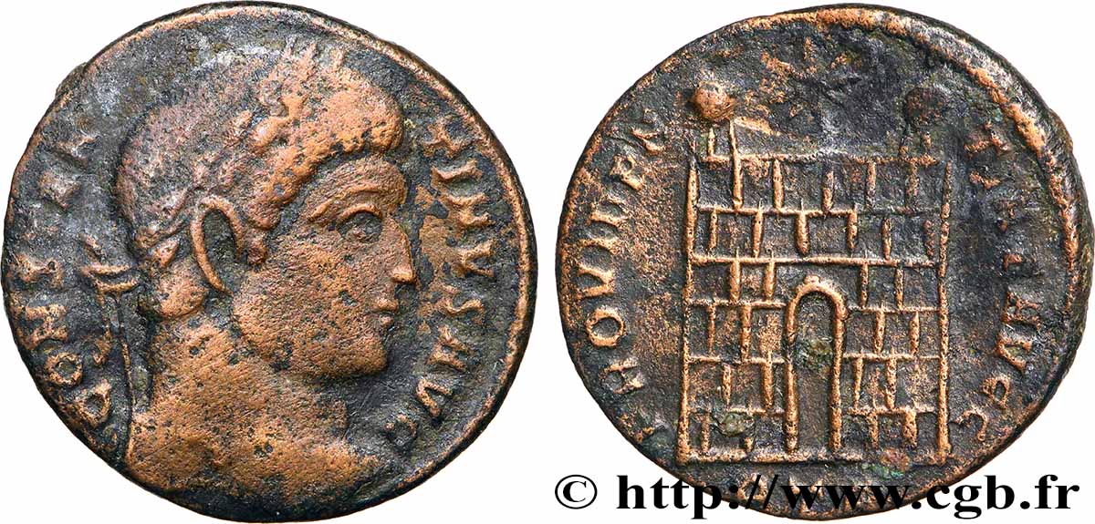 CONSTANTIN Ier LE GRAND Centenionalis ou nummus TTB