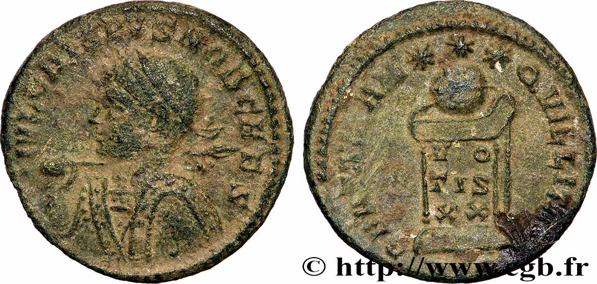 CRISPUS Centenionalis ou nummus TTB