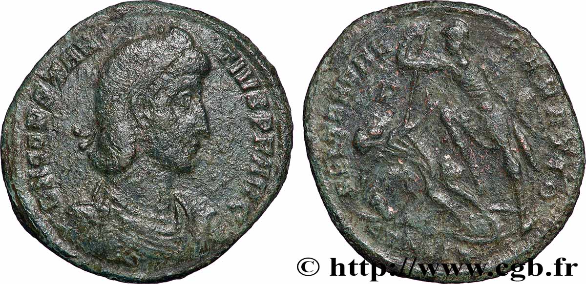 CONSTANTIUS II Maiorina XF/VF