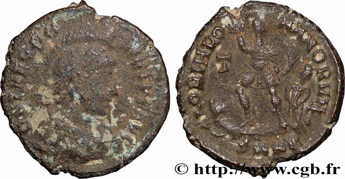 THEODOSIUS I Maiorina pecunia VF