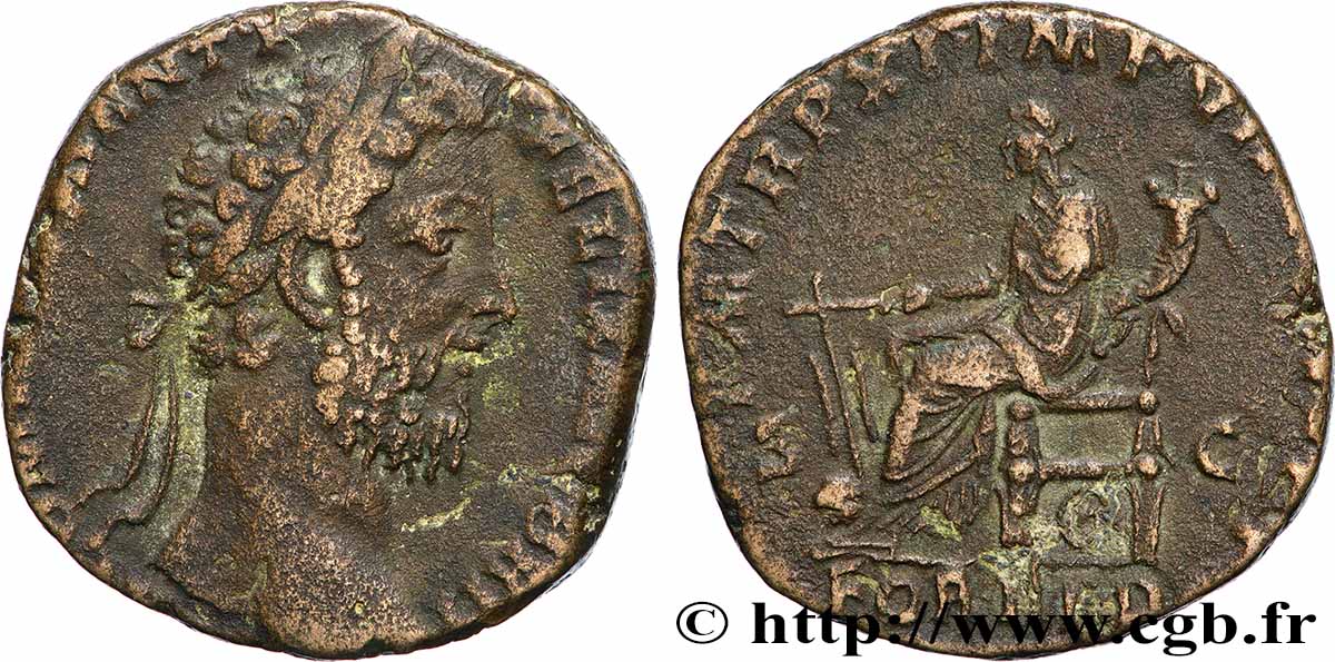 COMMODUS Sesterce fSS
