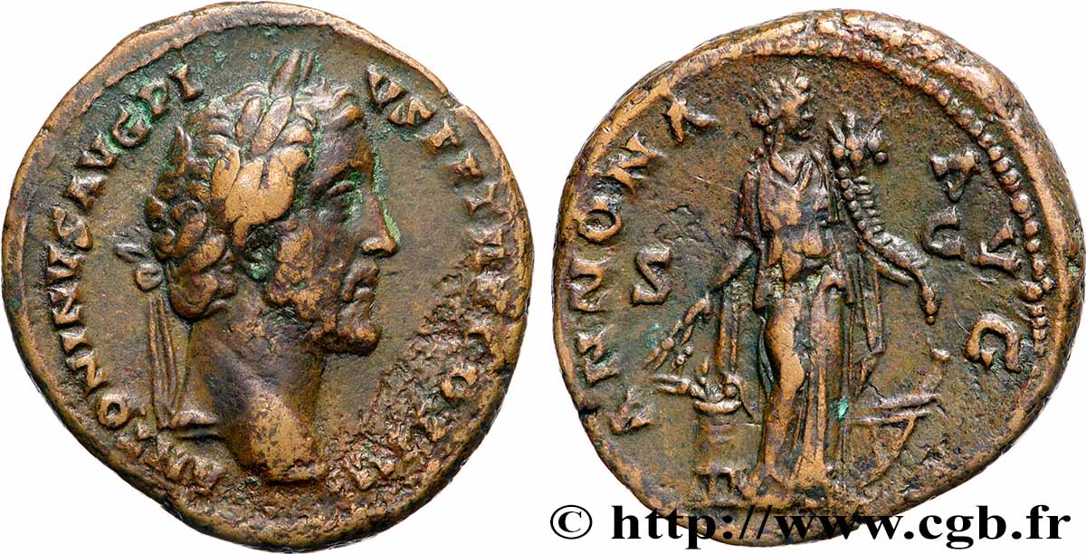 ANTONINUS PIUS As XF
