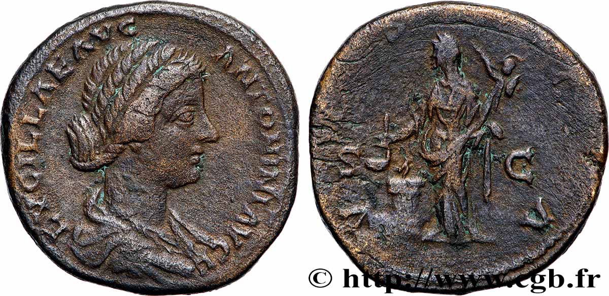 LUCILLA Sesterce VF/VF