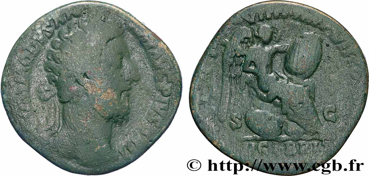 COMMODUS Sesterce VF