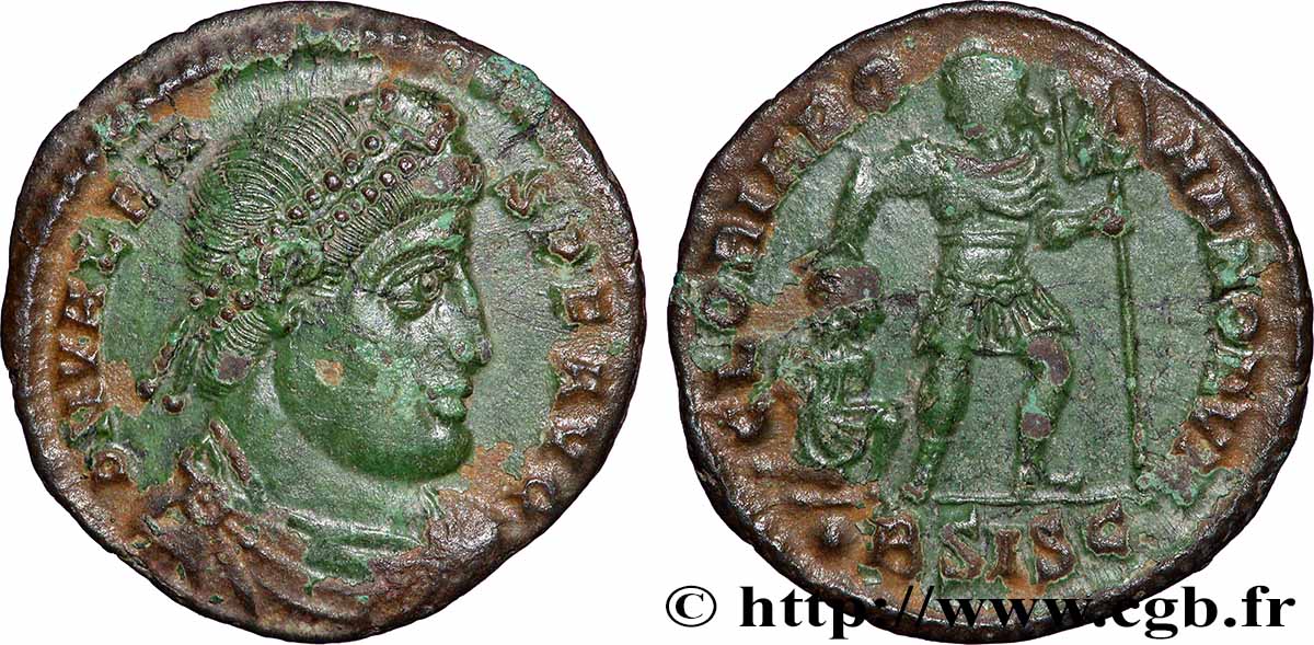 VALENTE Nummus q.SPL