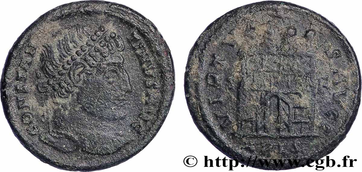 CONSTANTIN Ier LE GRAND Centenionalis ou nummus TB+