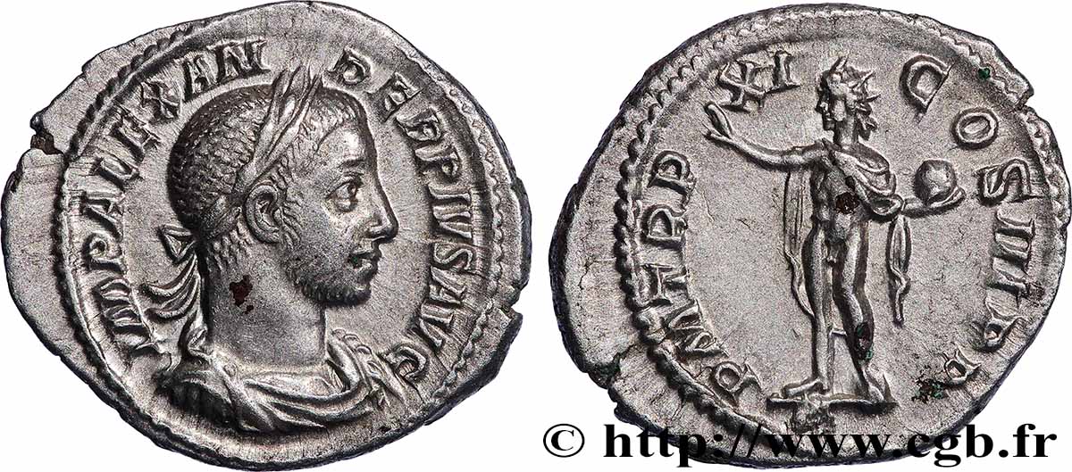 ALEXANDRE SÉVÈRE Denier SUP