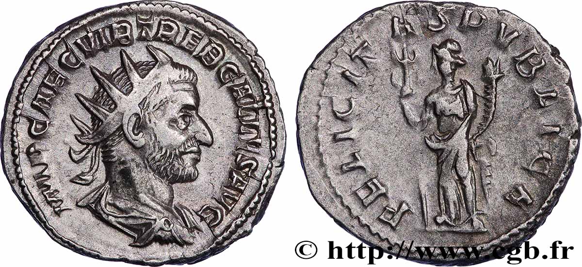 TREBONIANUS GALLUS Antoninien fVZ
