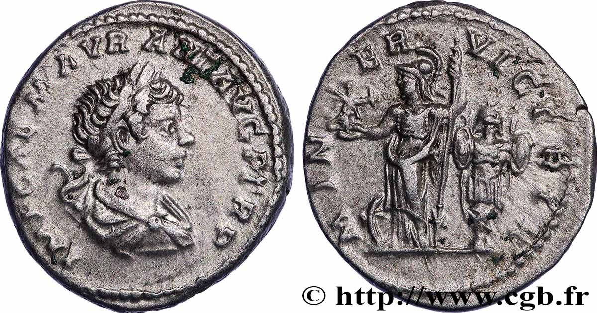 CARACALLA Denier TTB+