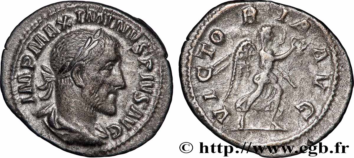 MAXIMIN Ier THRACE Denier TTB+/TTB